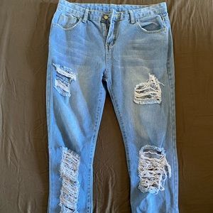 Ripped jeans